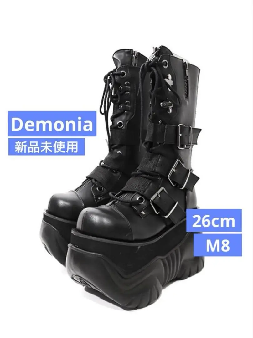 Demonia boxer 13 boots 厚底 ブーツ デモニア