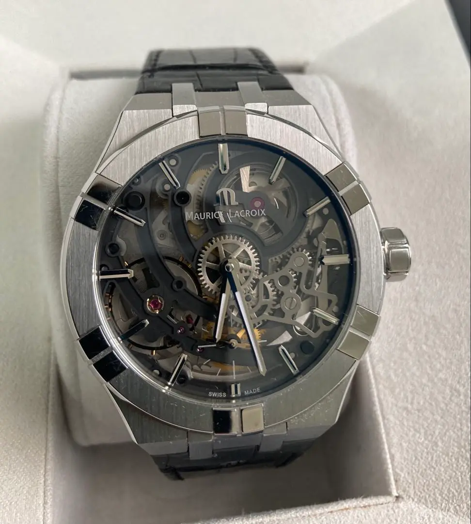 E*M様 【極美品】モーリス ラクロア アイコン 39mm スケルトン MAURICE LACROIX（モーリス・ラクロア）アイコン