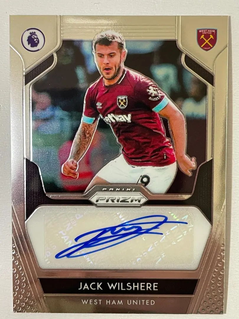 22-23 PANINI WILSHERE ウィルシャー  直筆サイン 世界8枚 2022-23 Panini Obsidian Autograph Auto Card : Jack Wilshere