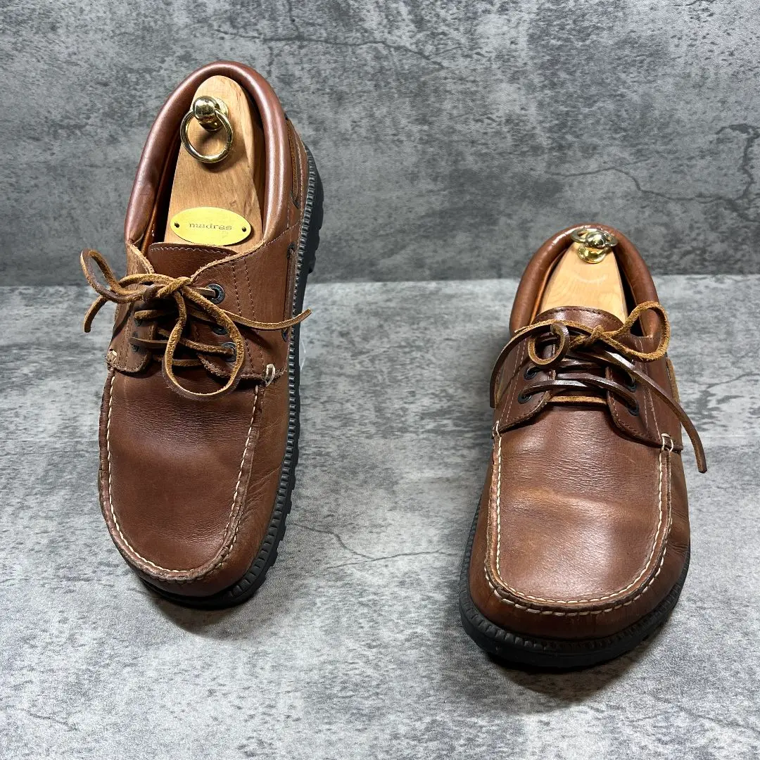 【ビルケンシュトック】（42）デッキシューズ レザー ブラウン パサデナ BIRKENSTOCK / ビルケンシュトック Pasadena / パサデナ レザー