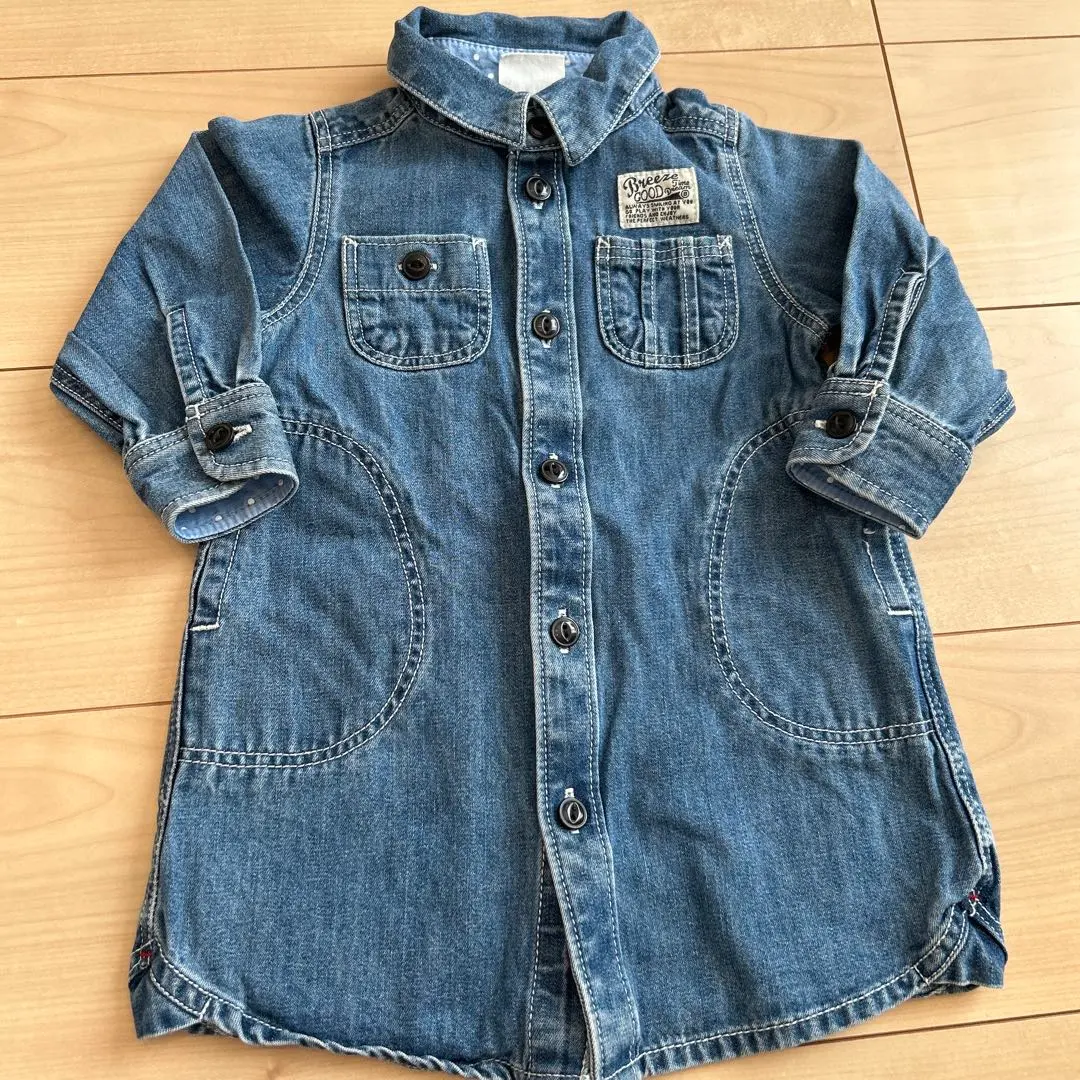 BREEZE 80公分 牛仔連衣裙 的縮圖