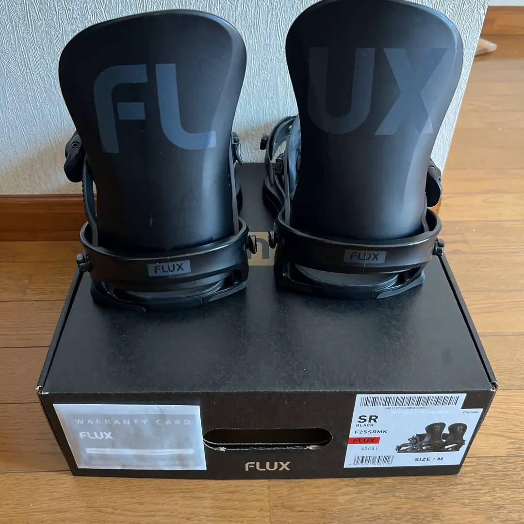 ほぼ新品　お買い得　FLUX SR サイズS Amazon | FLUX フラックス バインディング SR エスアール メンズ