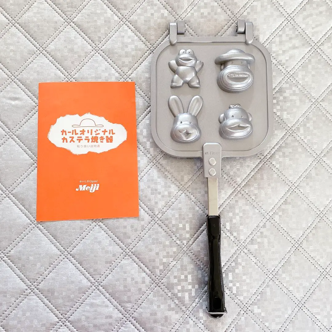 カルビー懸賞オリジナルカステラ焼き器カールおじさんぬいぐるみ