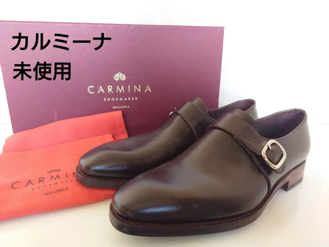 CARMINA カルミーナ モンクストラップビジネスシューズ 美品　27.5㎝ 楽天市場】カルミーナ ストレートチップ ドレスシューズ