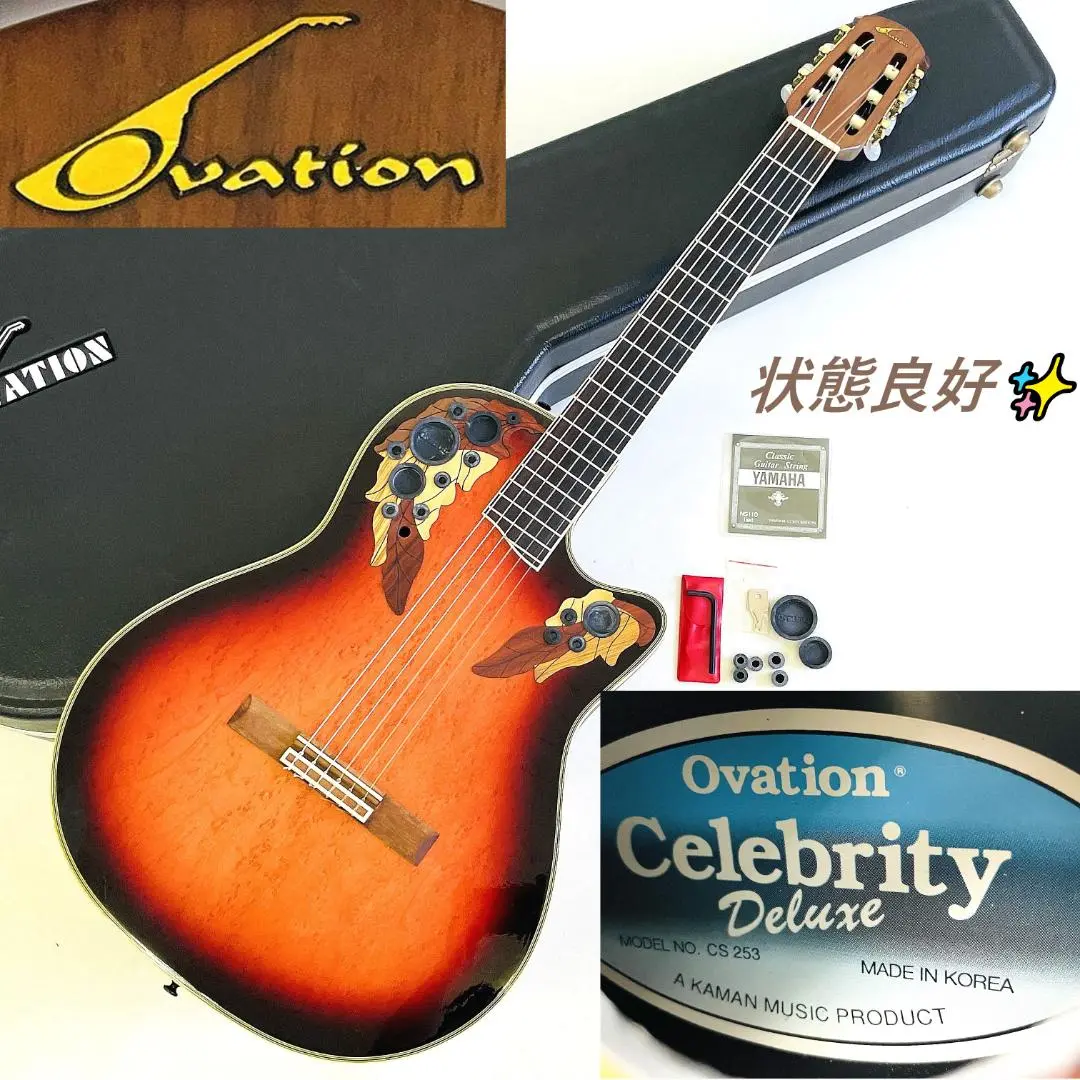 Ovation オベーション セレブリティデラックス　エレアコ　専用ケース付き 2025年最新】Ovation celebrity deluxeの人気アイテム - メルカリ