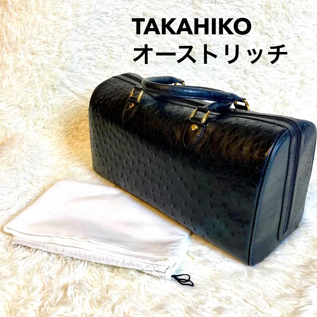 貴彦オーストリッチハンドバッグ 貴彦 TAKAHIKO オーストリッチ ハンドバッグ JRAタグ付き - メルカリ