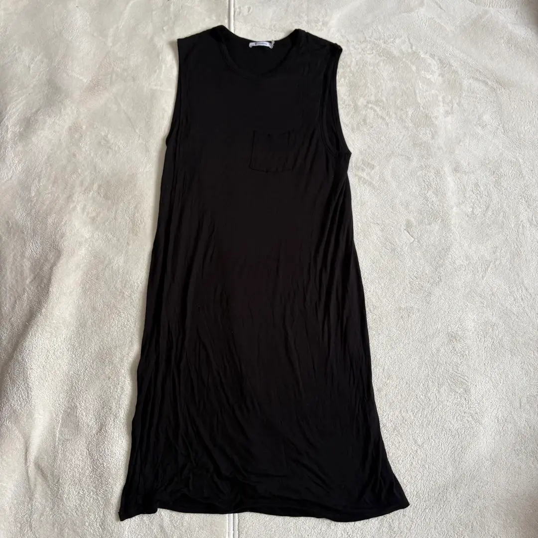 T ALEXANDER WANG ノースリーブタイトワンピース ブラック T ALEXANDER WANG ノースリーブタイトワンピース ブラック
