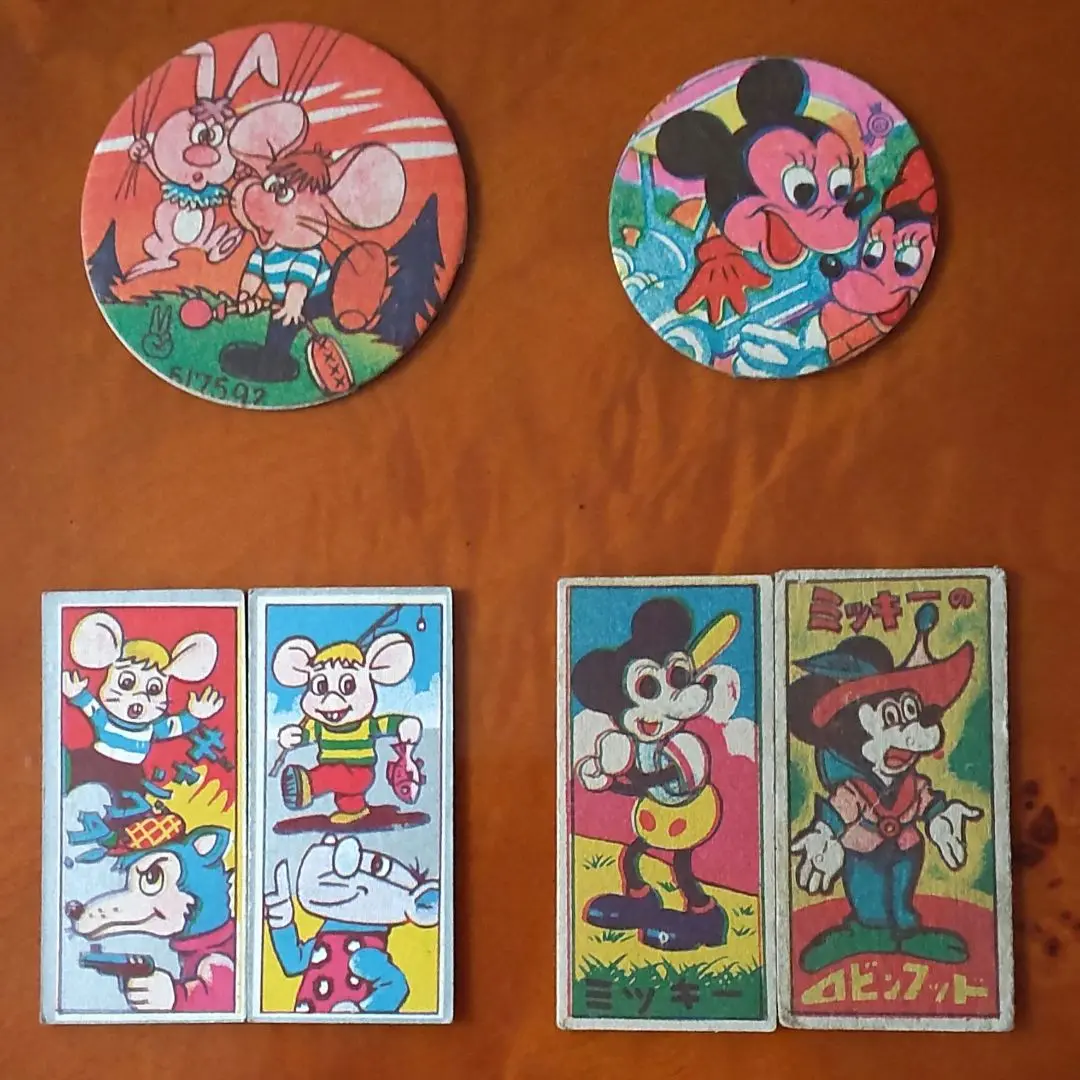 【米国キャラクター】ミッキー&ベティ&ポパイめんこ15枚セット 昭和めんこ 2025年最新】ミッキーめんこの人気アイテム - メルカリ
