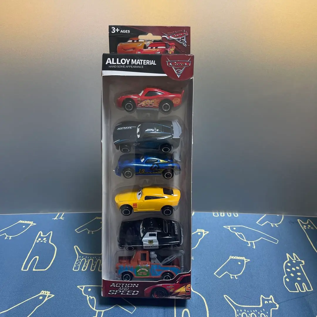 新品カーズミニカーライトニング マックィーン ダイキャスト ライト付き　箱付き Amazon | カーズ 2024 マテル 1:55 ダイキャスト ミニカー