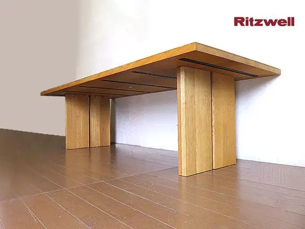 Ritzwell リッツウェル MO サイドテーブル ナラ材 φ500 18万