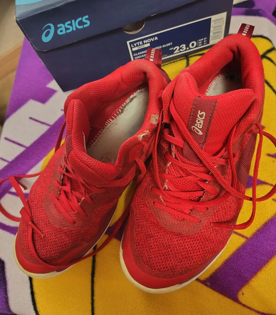 asics - バスケットボールS 25cm アシックス LYTE NOVA asics - バスケットボールS 25cm アシックス LYTE NOVAの通販 by