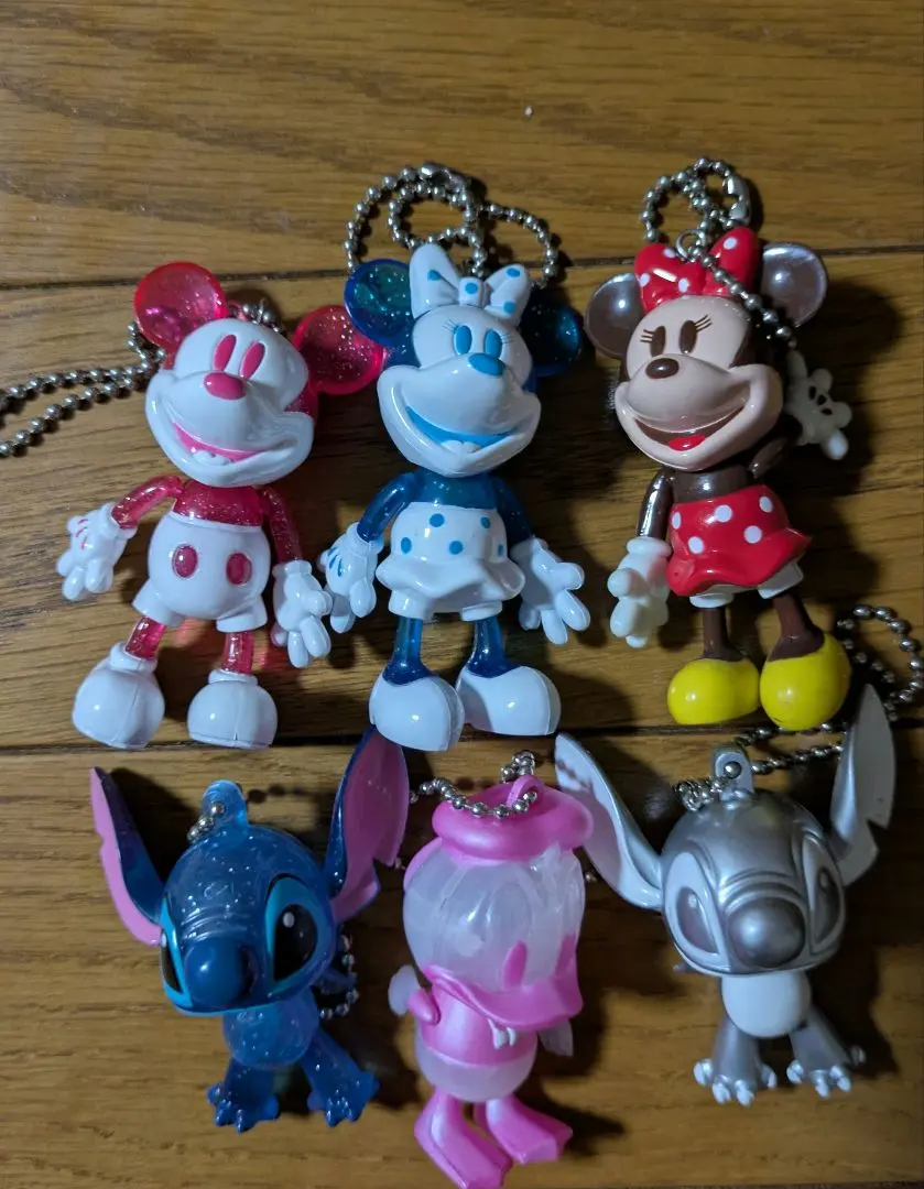 Thumbnail of Disney Mickey Minnie Stitch Keychains
