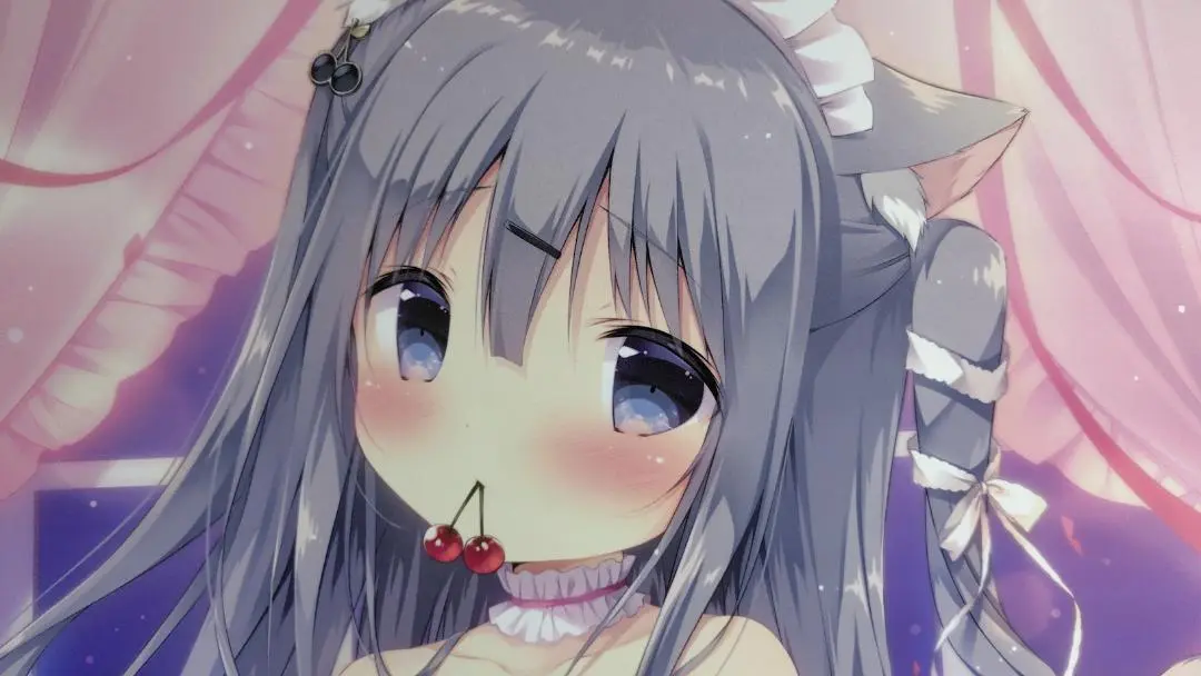 しらたま 苺華ちゃんのひざまくら b2タペストリー あまいろ