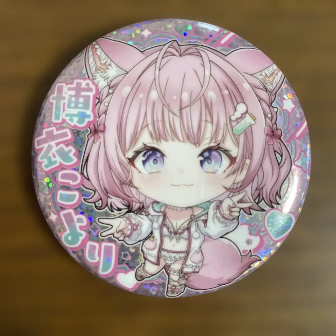 Thumbnail of Hologram Character Can Badges