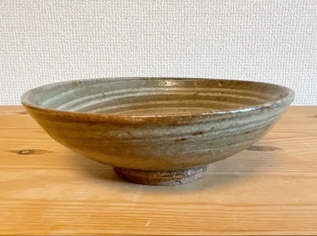 Thumbnail of Mingei (Folk Craft) Keyaki Kiln Bowl Craft Antique