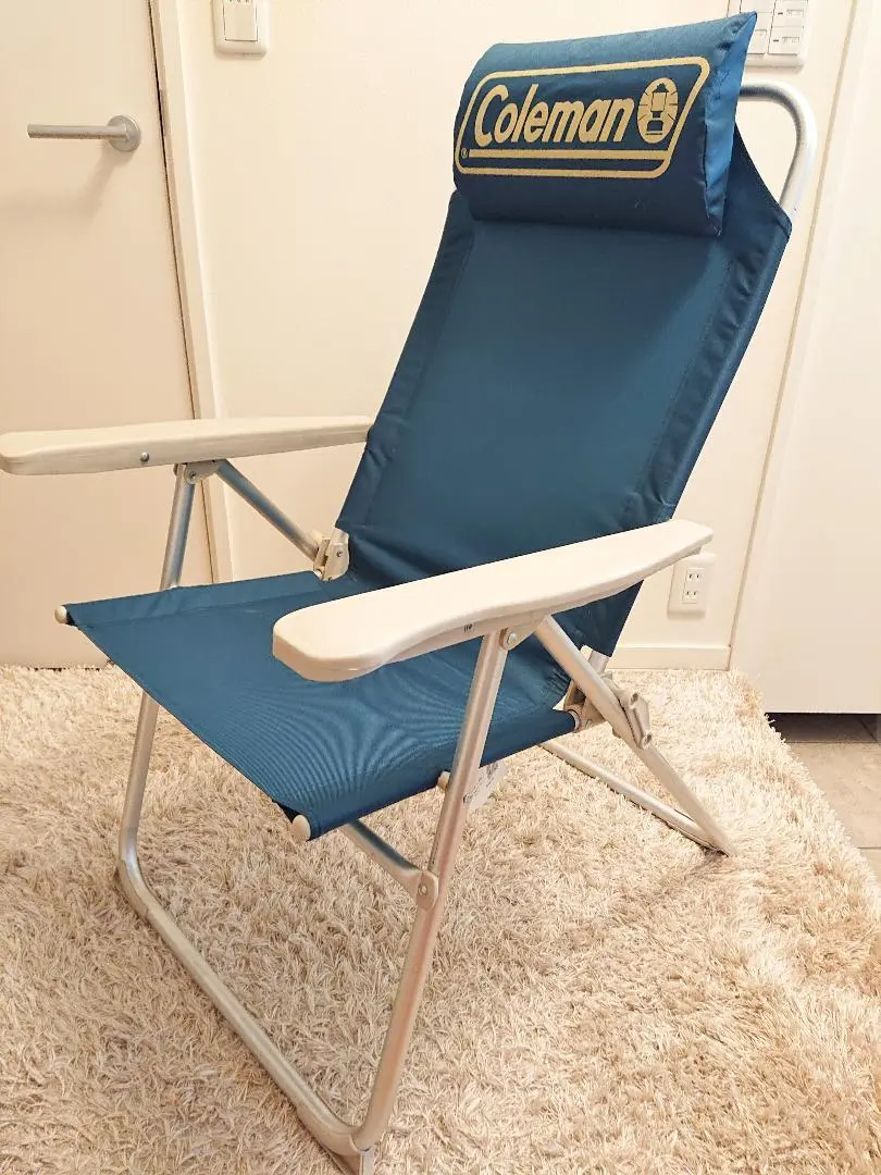 廃盤品！　Coleman　限定　レイチェア　Monro　貴重新品未開封 数量限定生産！廃盤品 Coleman デニム柄レイチェア Monro 新品未