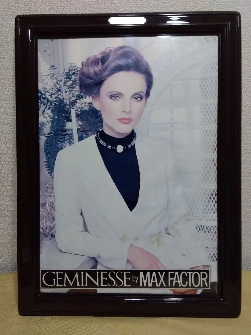 GEMINESSE by MAX FACTOR マックスファクター ポスター Amazon.co.jp: 70年代 MAX FACTOR マックスファクター GEMINESSE