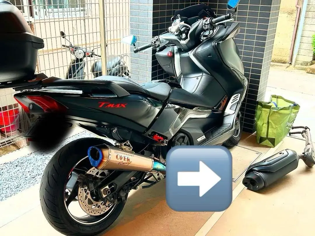 よ*!様 tmax530 マフラー 2025年最新】TMAX530 マフラーの人気アイテム - メルカリ