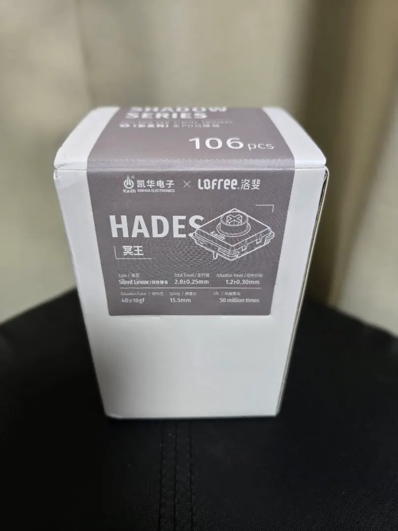 新品・未開封 Lofree hades switch 106個