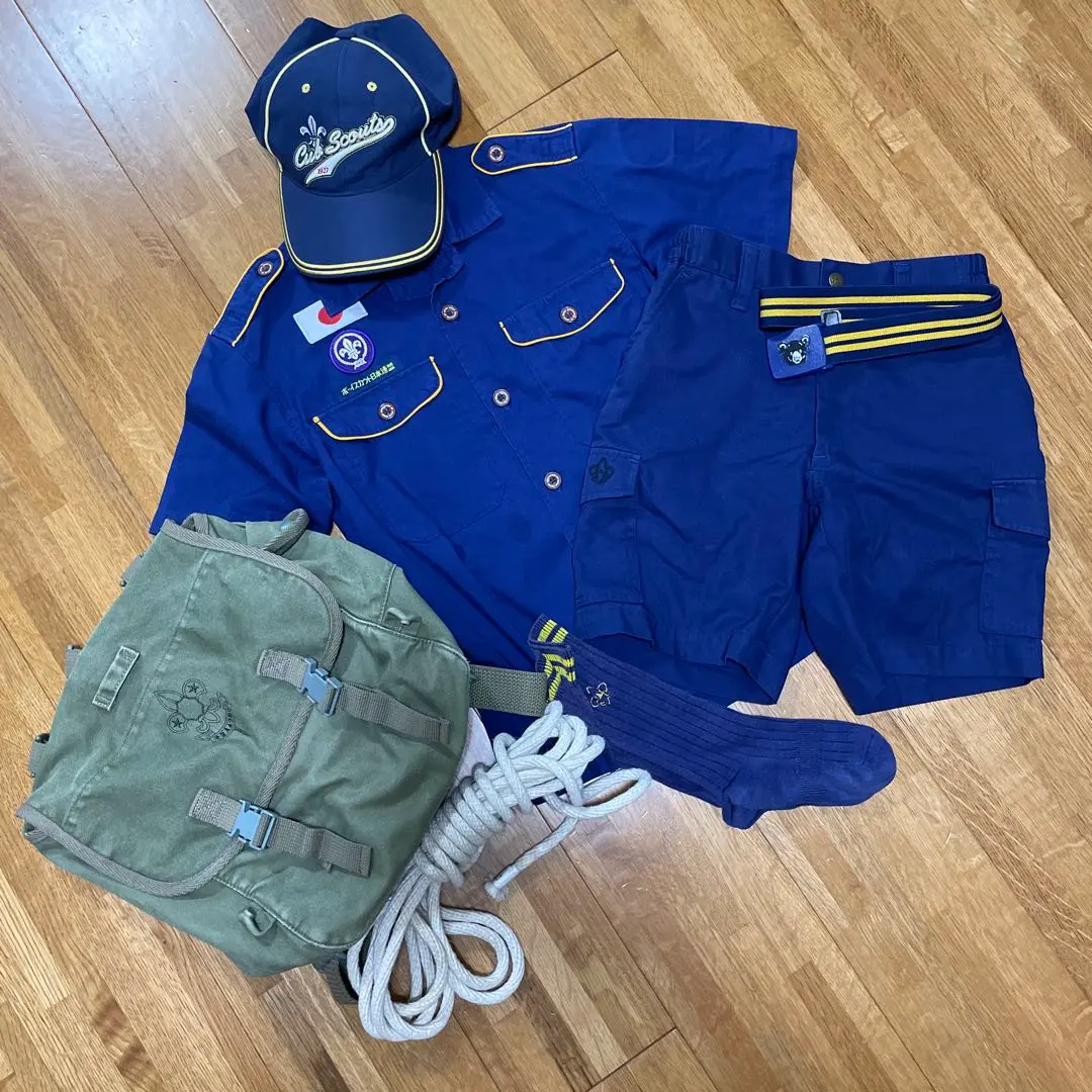【ボーイスカウト　カブスカウト　制服セット140 ㌢】 ボーイスカウト カブスカウト 制服セット140㎝ - メルカリ