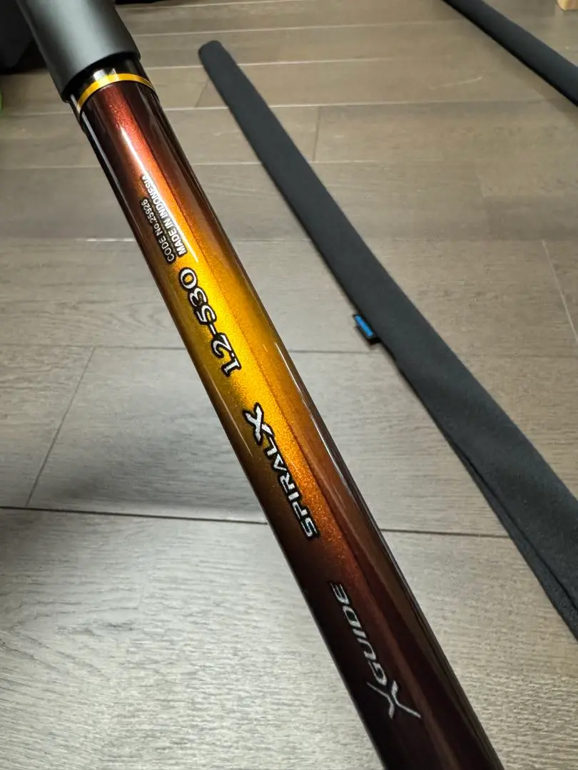 激安大特価！ SHIMANO 保護カバー付き 1.2-530磯竿 ライアームスパイラルX ロッド
