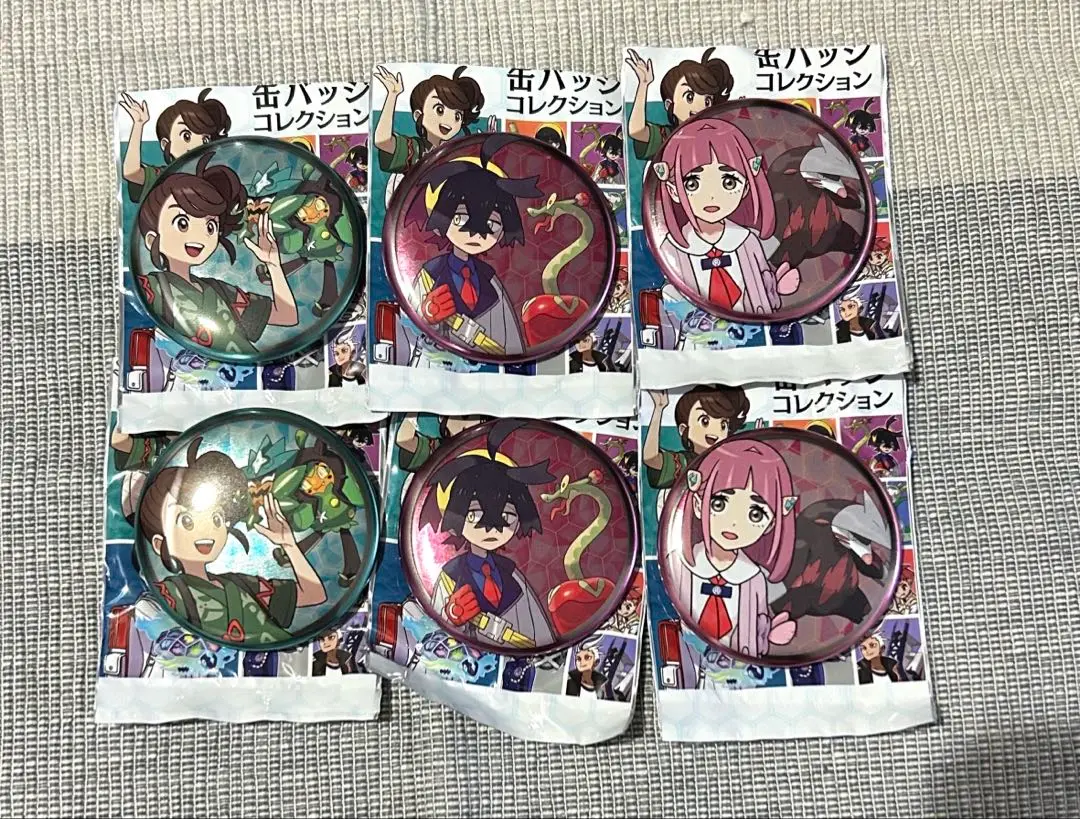 ポケモン スグリ ゼイユ 缶バッジ ラバーストラップ 4点 まとめ売り ポケモン スグリ ゼイユ 缶バッジ ラバーストラップ 4点 まとめ
