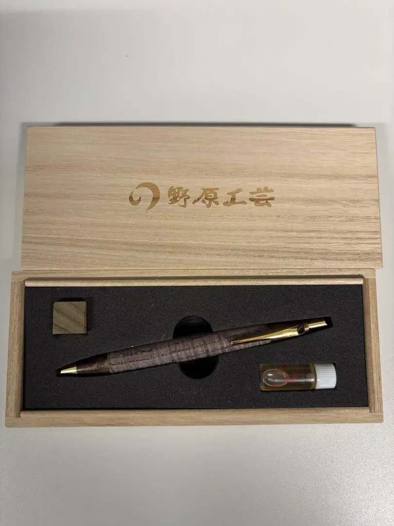 み*ご様 豚*ン様 野原工芸 斑紋 ガス金具 限定金具 野原工芸 斑紋 ガス金具 限定 筆記具
