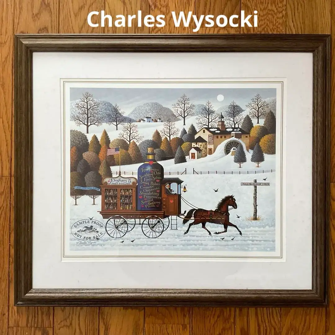 チャールズ・ワイソッキー 絵画 ☆1348 チャールズ・ワイソッキー Charles Wysocki 画集 - メルカリ
