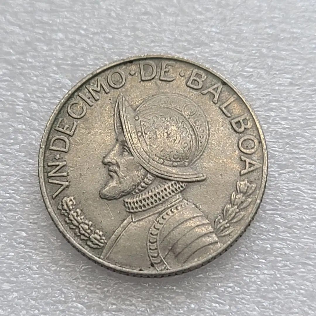 2767【パナマ】1970年5BALBOAS 大型銀貨 パナマ5バルボア銀貨 1970年 UNC/未使用 - ワタナベコイン