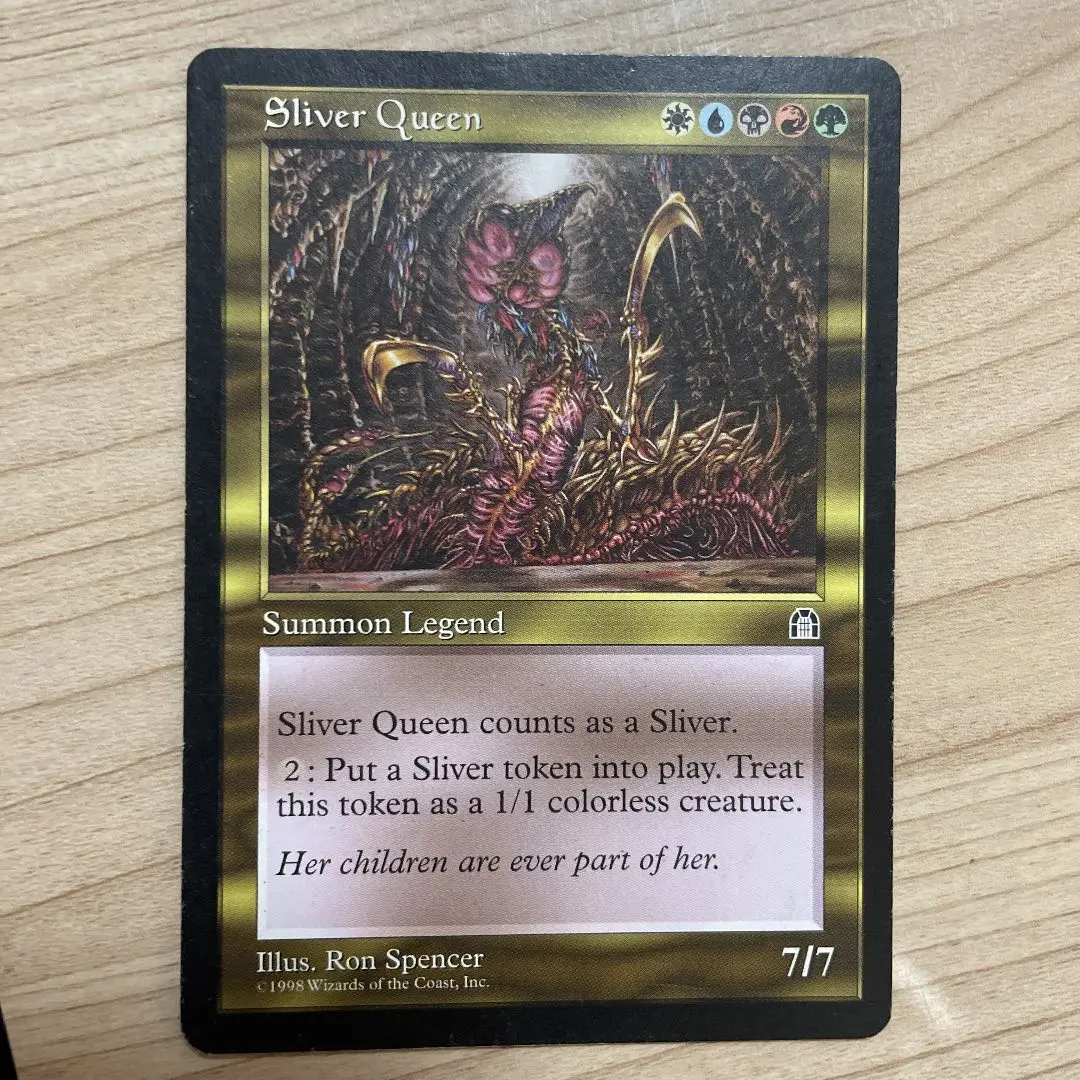 MTG sliverQueen（スリヴァーの女王）ストロングホールド　英語 2025年最新】スリヴァーの女王 英語の人気アイテム - メルカリ