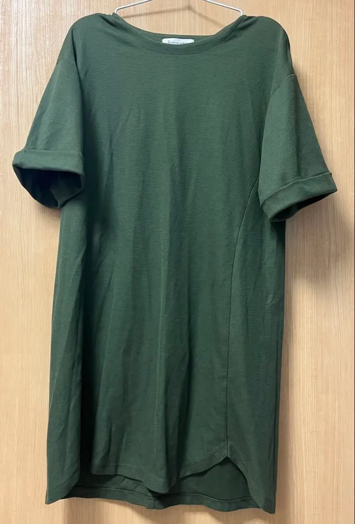 Thumbnail of francaise Short Sleeve T-shirt Long Length Green