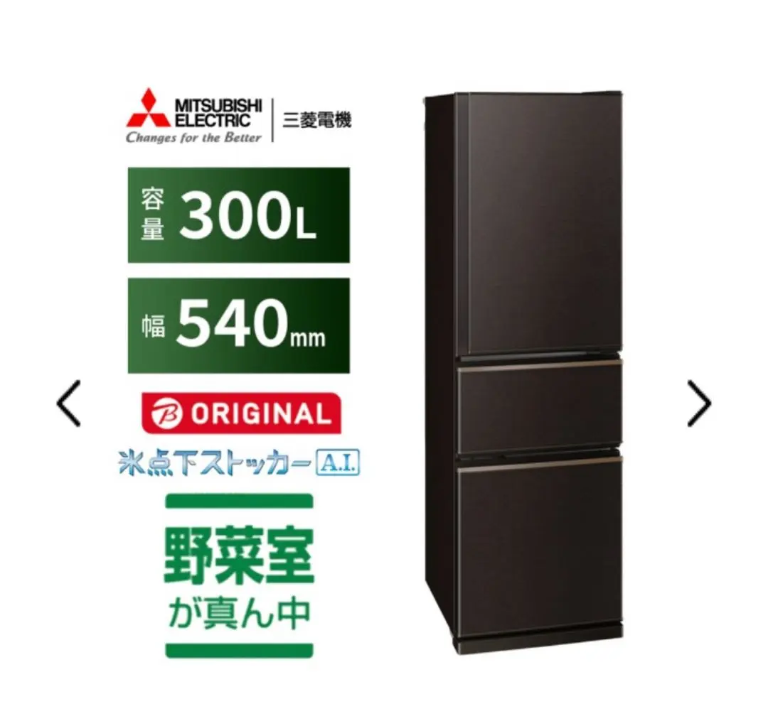 158 冷蔵庫大型2021年 美品左開き300L～400L自動製氷機付