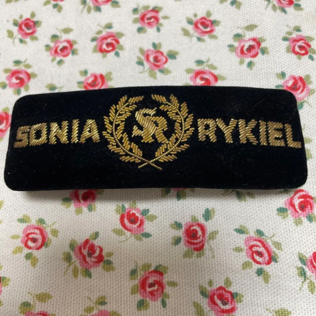 ソニアリキエル ヴィンテージ 刺繍 ヘアバレッタ 2025年最新】SONIA RYKIEL ヘアアクセサリーの人気アイテム