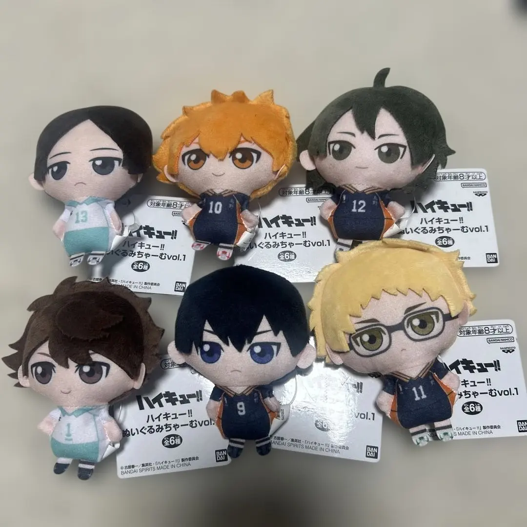 Thumbnail of Haikyu!! Plush Charm Vol. 1 Complete Set of 6