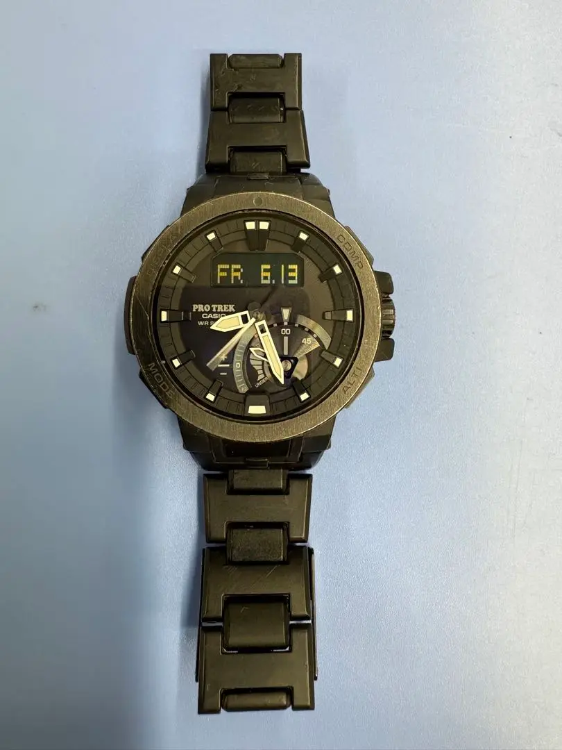 Casio PRO TREK PRW-7000FC-1BJF Men's Watch - Black for sale