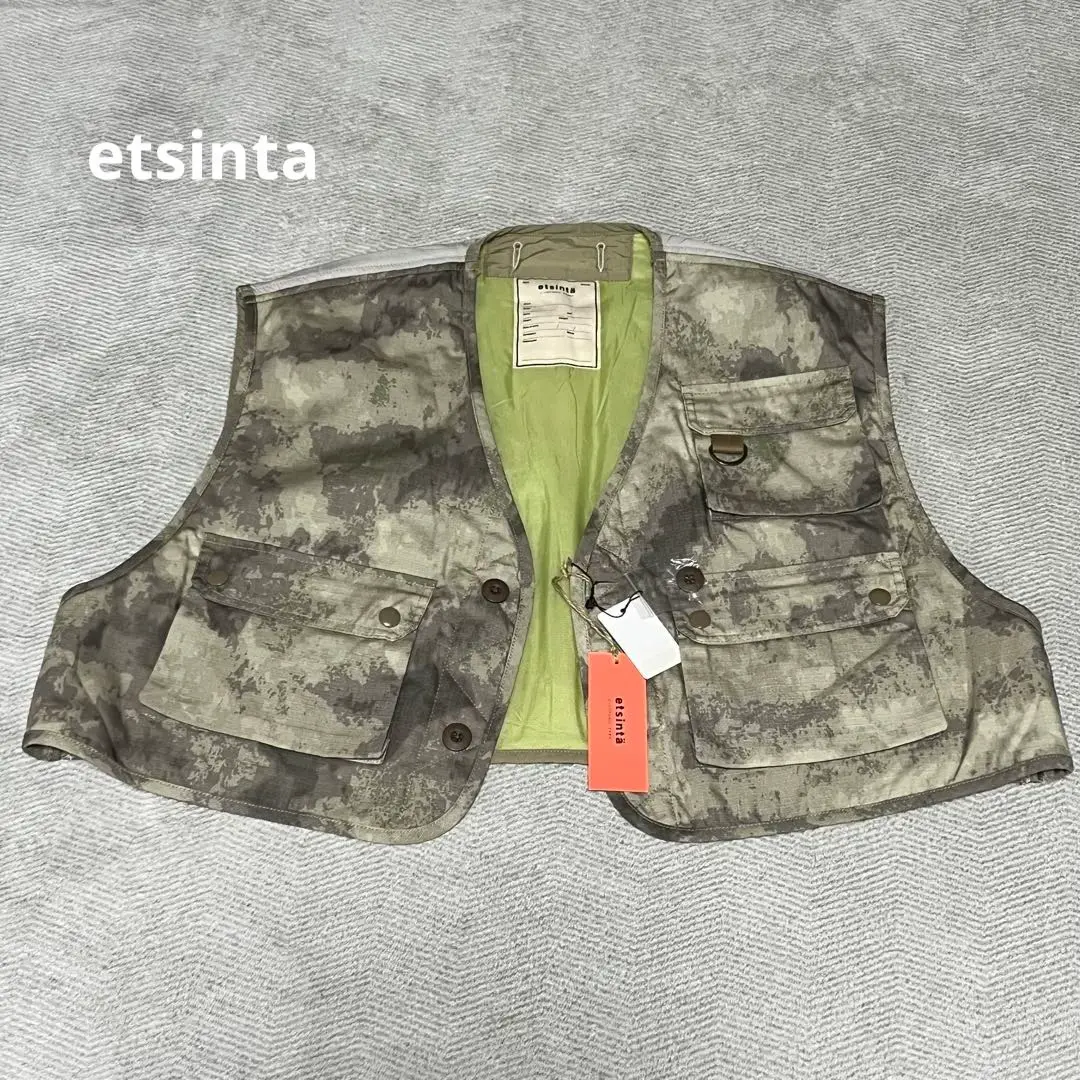 etsinta カモフラ柄ベスト 2025年最新】etsinta ベスト・ジレの人気アイテム - メルカリ