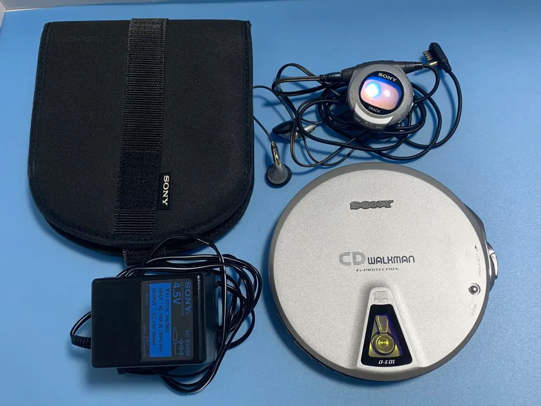 SONY D-E01 ウォークマン CDウォークマン” 『D-E01』をいろいろ頑張って手に入れる
