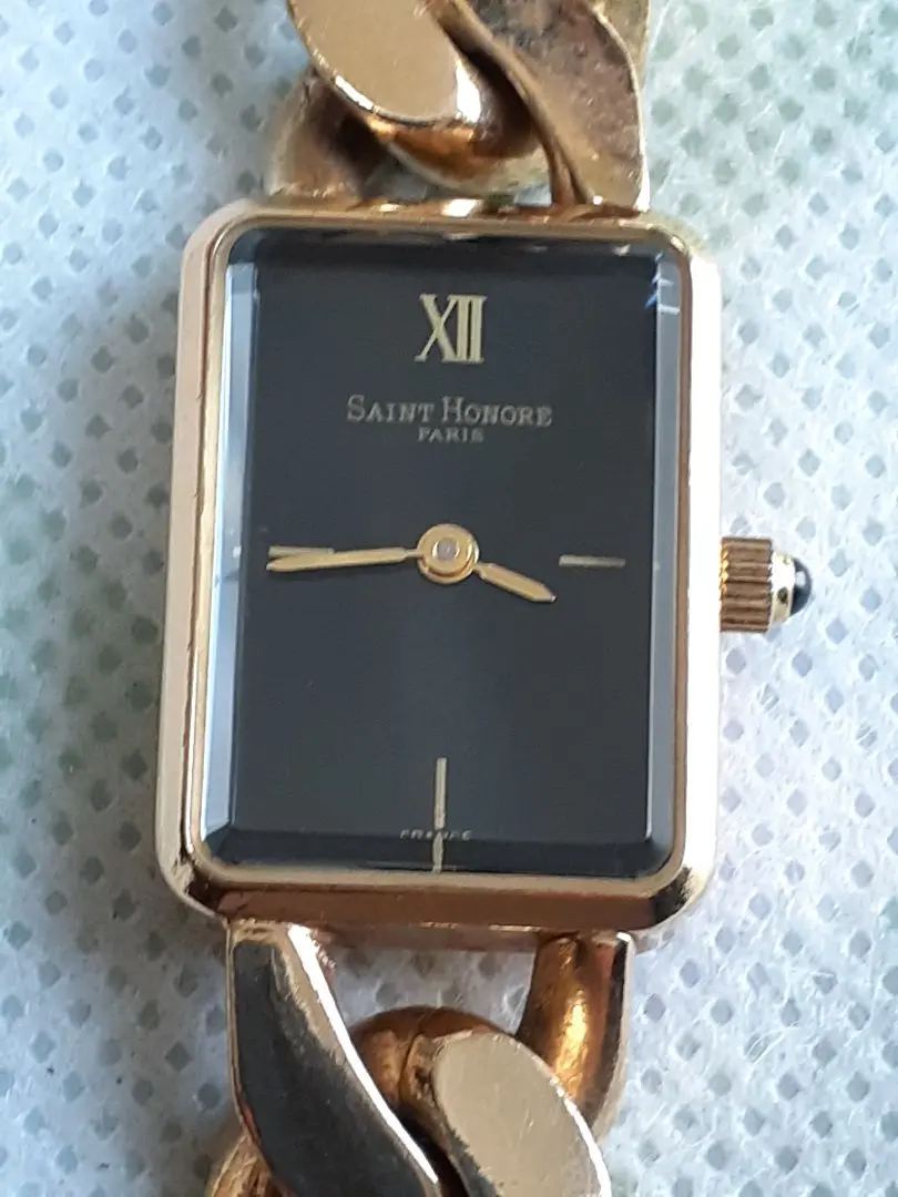 SAINTHONORE サントノーレ　スクエア　腕時計　ダイヤモンド　オルセー SAINTHONORE サントノーレ スクエア 腕時計 ダイヤモンド