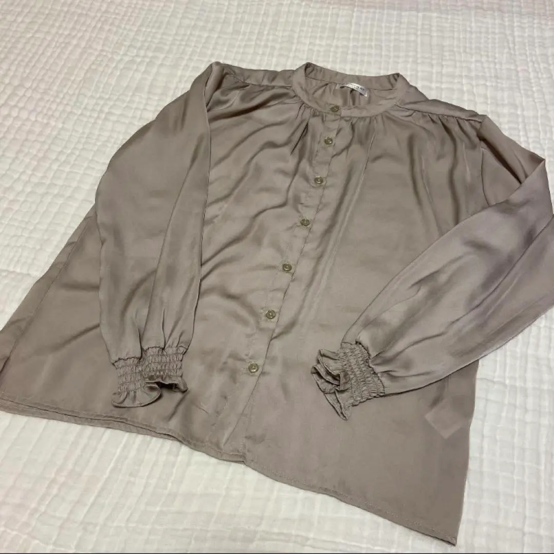 Thumbnail of Classical Elf Blouse, Shiny, M, Champagne Color