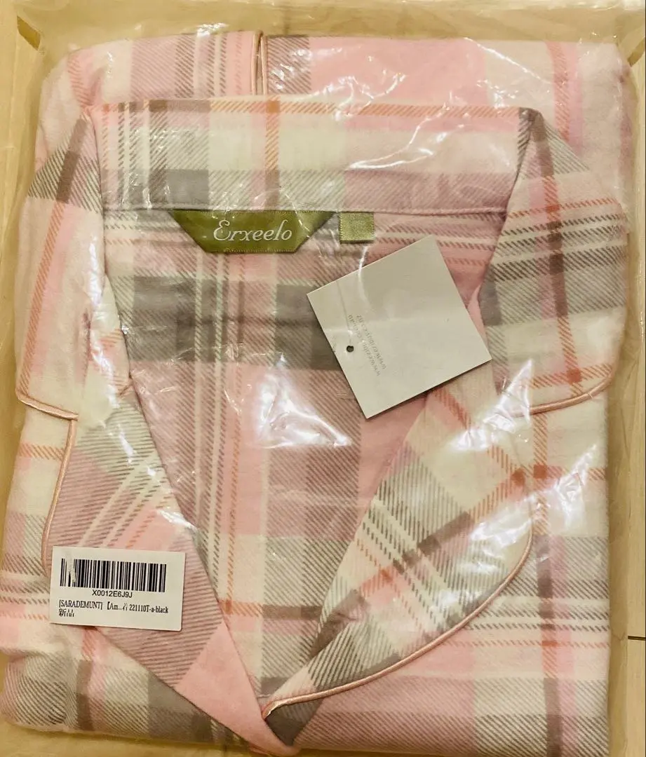 Thumbnail of Erxeelo Plaid Pajamas, Pink