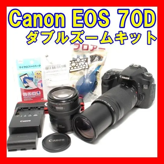 2025年最新】EOS 70D ダブルズームキットの人気アイテム - メルカリ