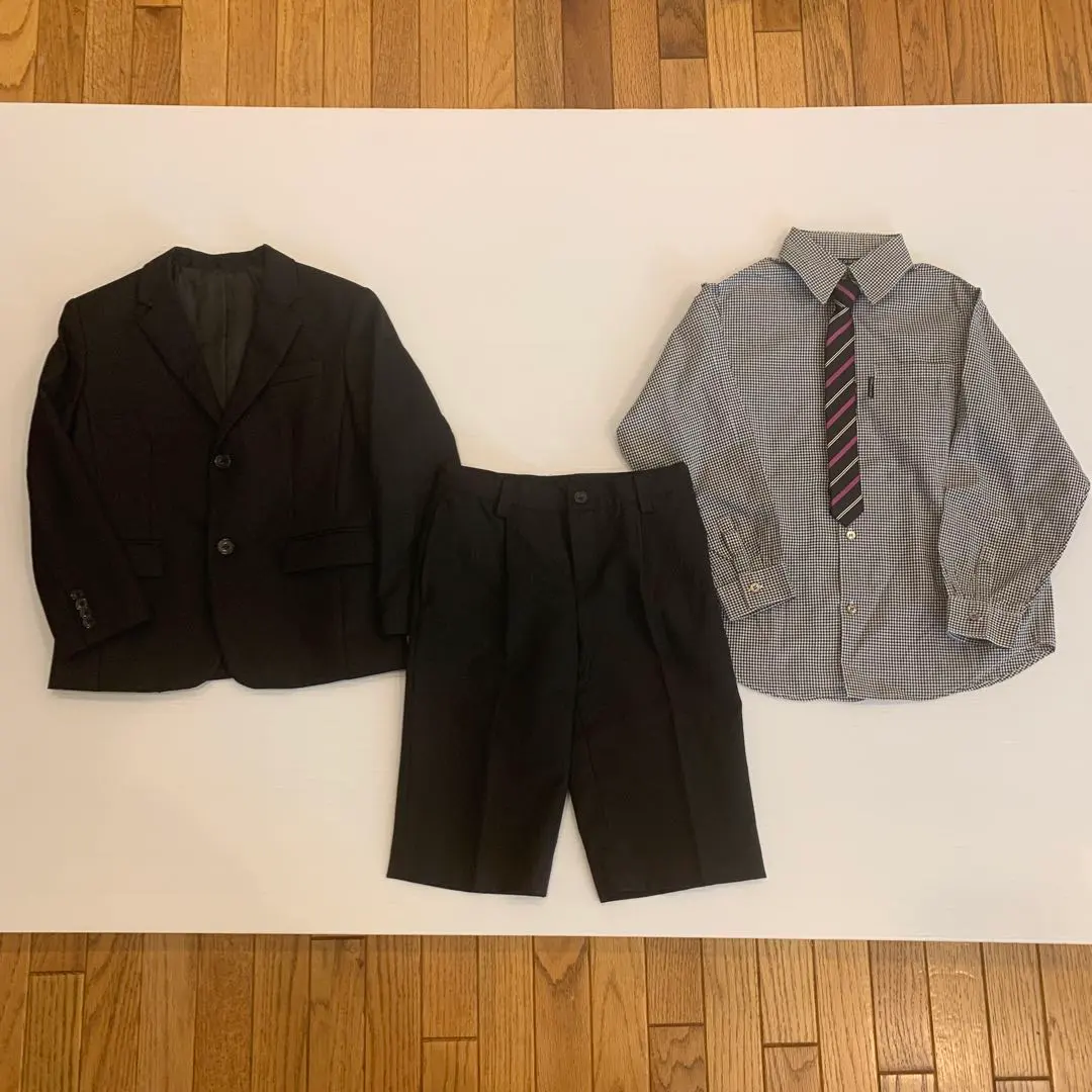 Thumbnail of Worn once, beautiful condition. COMME CA ISM 120 Suit Full 4-Piece Set. Entrance Ceremony, Formal Wear.