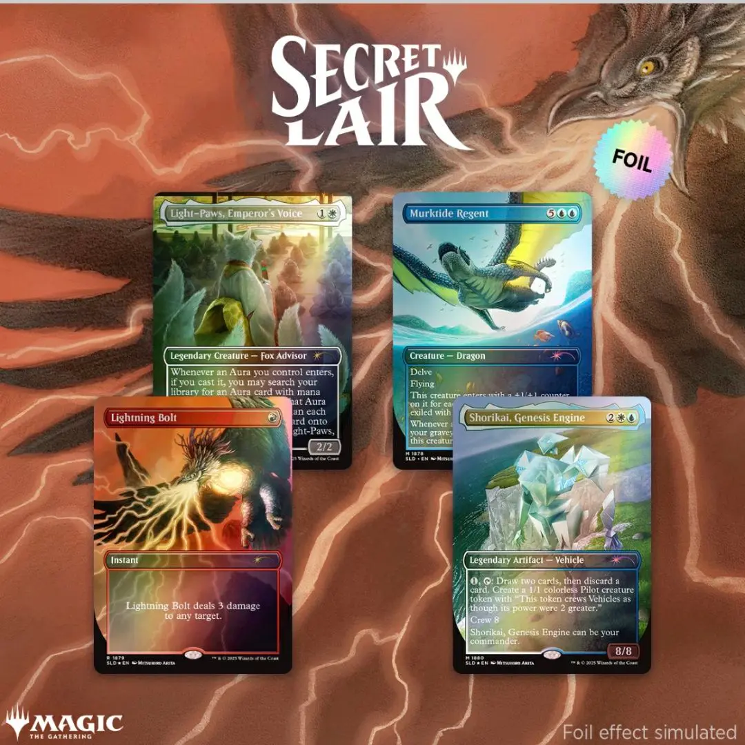 MTG foil 英語版 濁浪の執政 セットブ産　日本産 大特価放出！ Foil】《濁浪の執政/Murktide Regent》[SLP] MTG