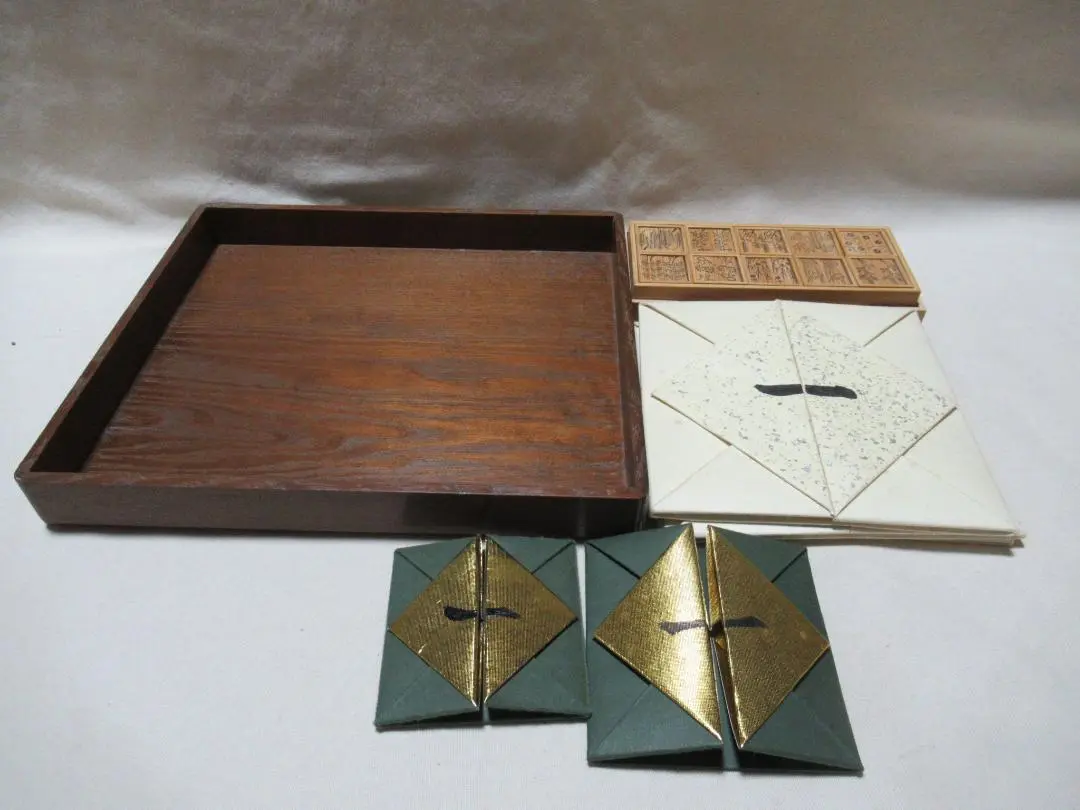 【一ニ三　七事式】　桑盆　十種香札　折据 楽天市場】【茶器/茶道具 七事式用品】 一二三の式 女桑製 一二