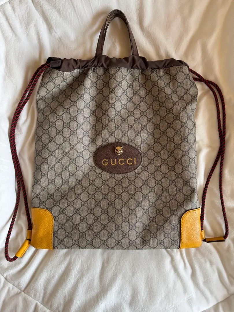 GUCCI GGスプリーム キャットヘッド ドローストリング バックパック 楽天市場】GUCCI グッチ GGスプリーム キャットヘッド ドロー