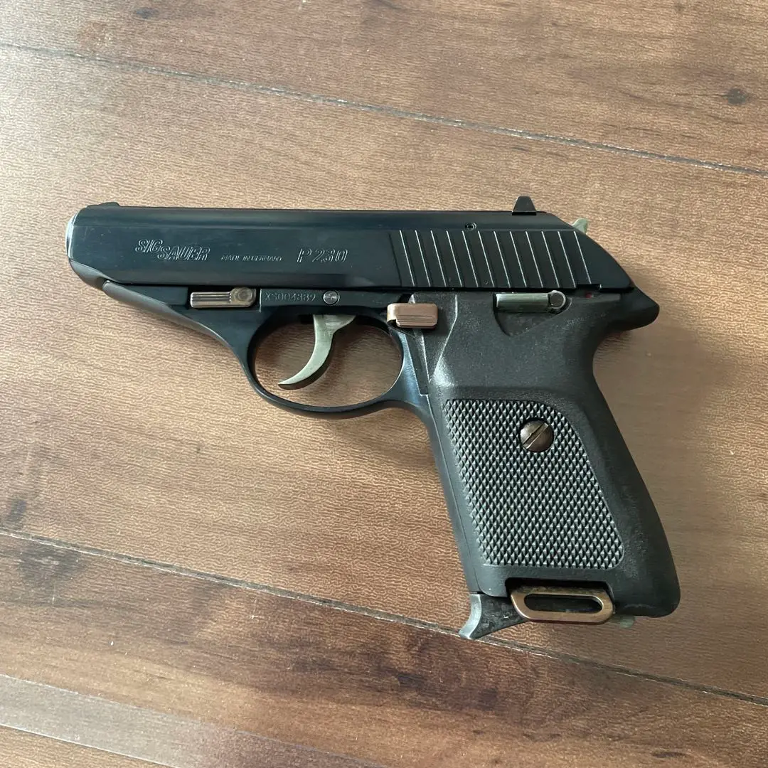p230jp ガスガン　ブルーイング済み p230jp ガスガン ブルーイング済み（KSC Sig Sauer P230 HW