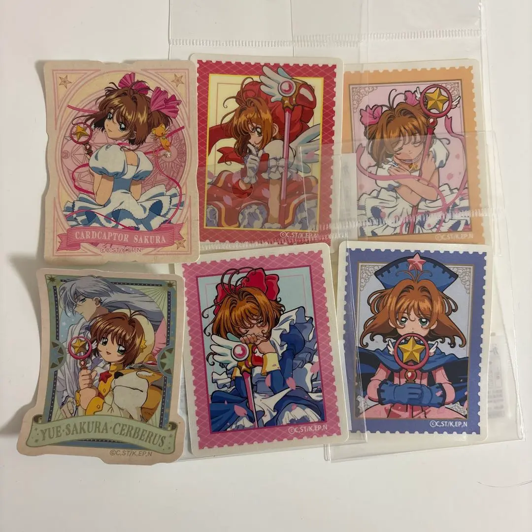 カードキャプターさくら 20周年記念フレーム切手セット 切手無し レターセット 切手・趣味の通信販売｜スタマガネット カードキャプターさくら