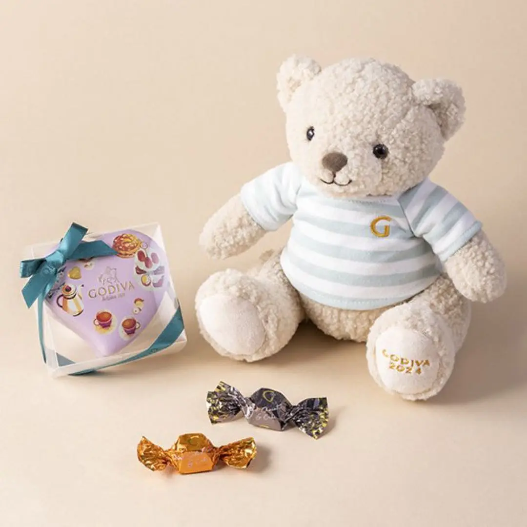 GODIVA ゴディバ ぬいぐるみ テディベア 24個セット GODIVA ゴディバ テディベア ぬいぐるみ 2024 - メルカリ