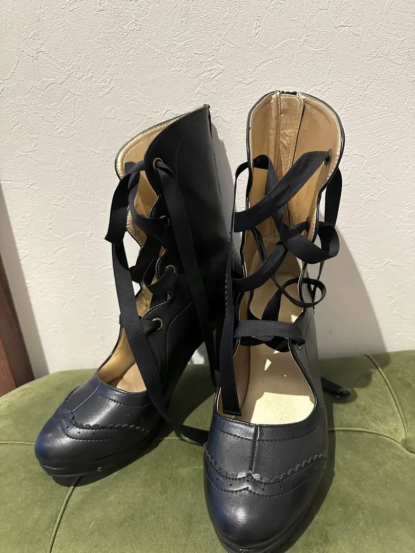 Victorianショートブーツ ブラック Victorian maiden 2023 Victorianショートブーツ - Victorian maiden - クラシカル