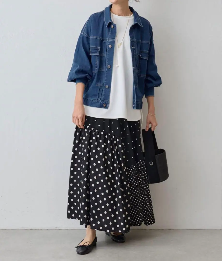 美品ビアズリー ショートデニムジャケット インディゴブルー サイズF*TC294 ビアズリー BEARDSLEY ノーカラーデニムジャケット （blue